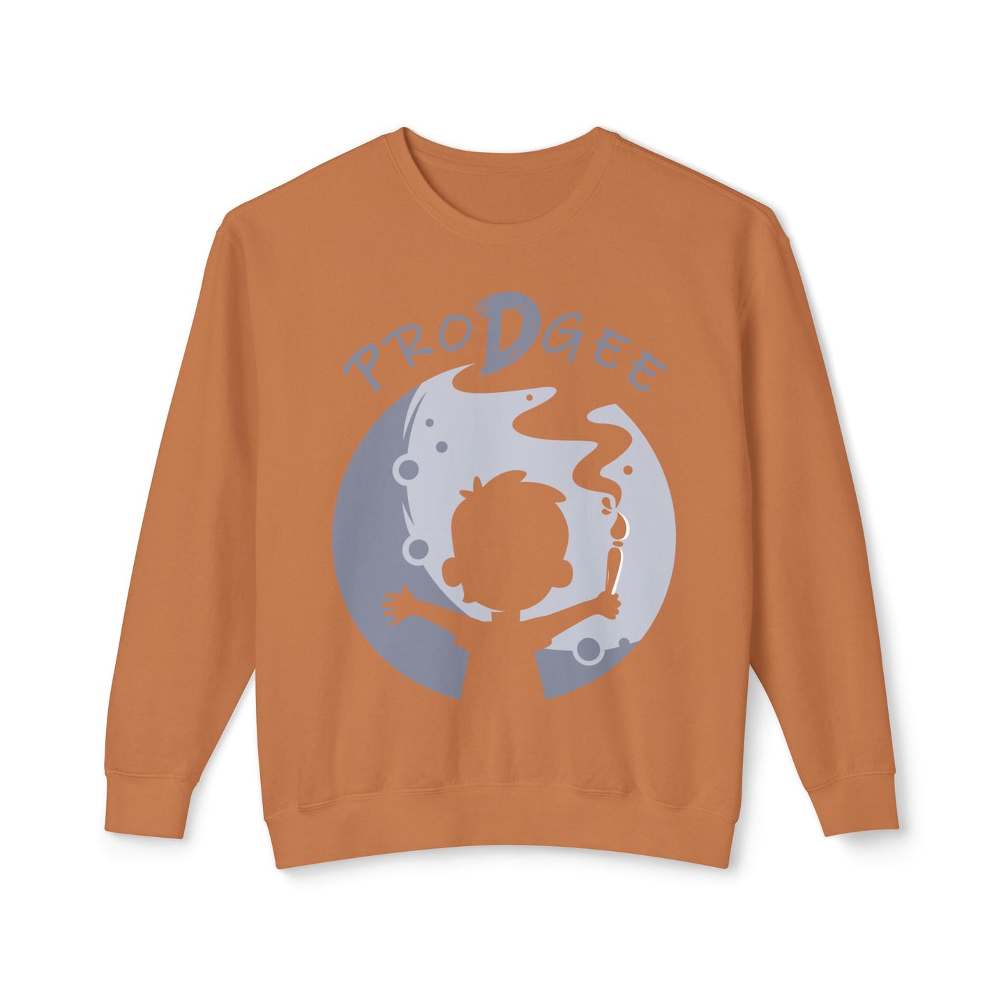 ProDgee Unisex Lightweight Crewneck Sweatshirt - Creative Vibe for Young Artists