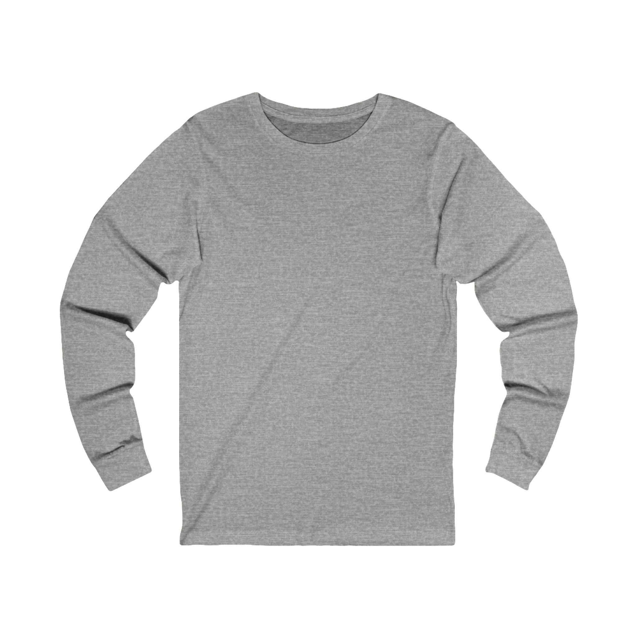 【SATIIIZ】Salon printed knit long sleeve t-shirt Unisex Jersey Long Sleeve Tee – ProDGee