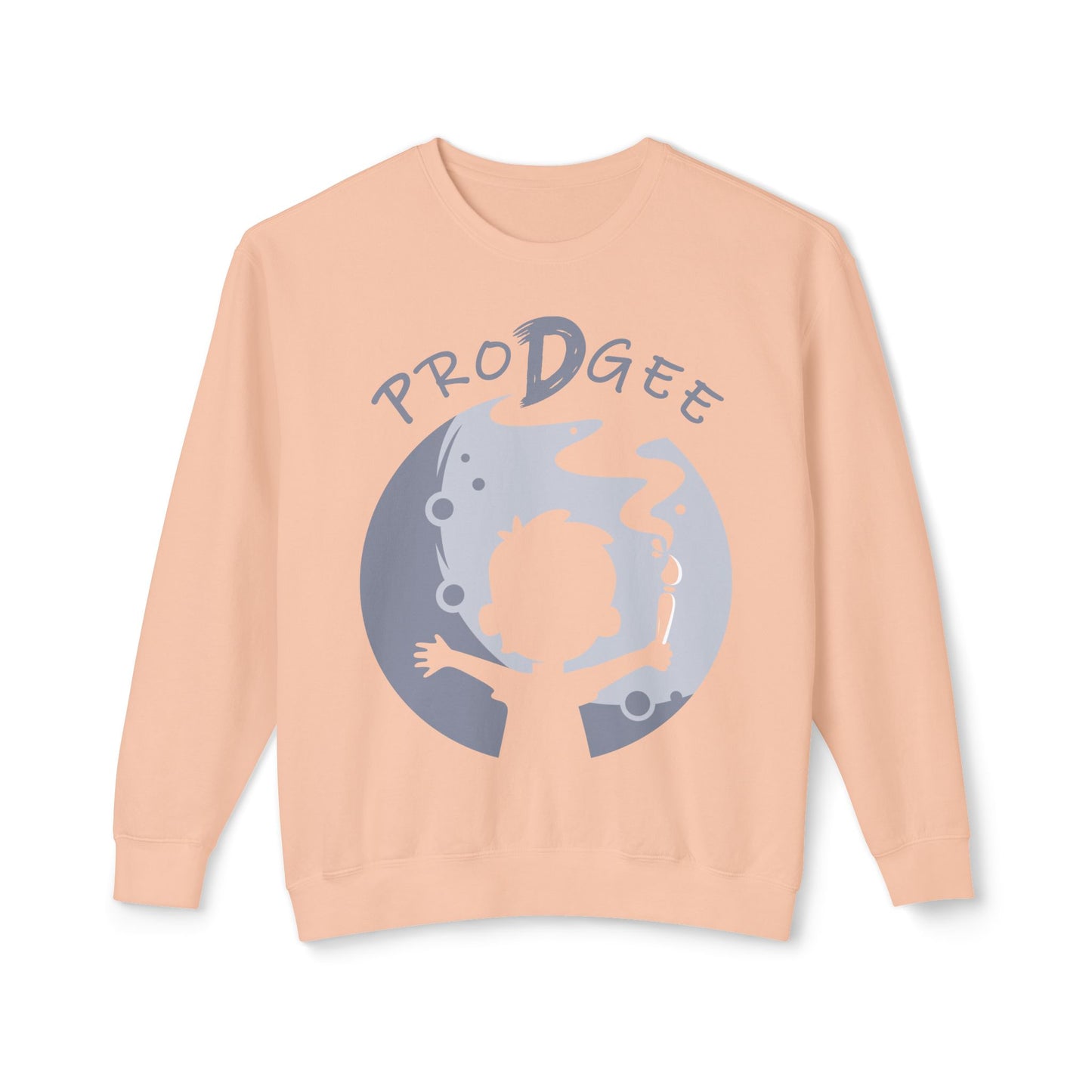 ProDgee Unisex Lightweight Crewneck Sweatshirt - Creative Vibe for Young Artists