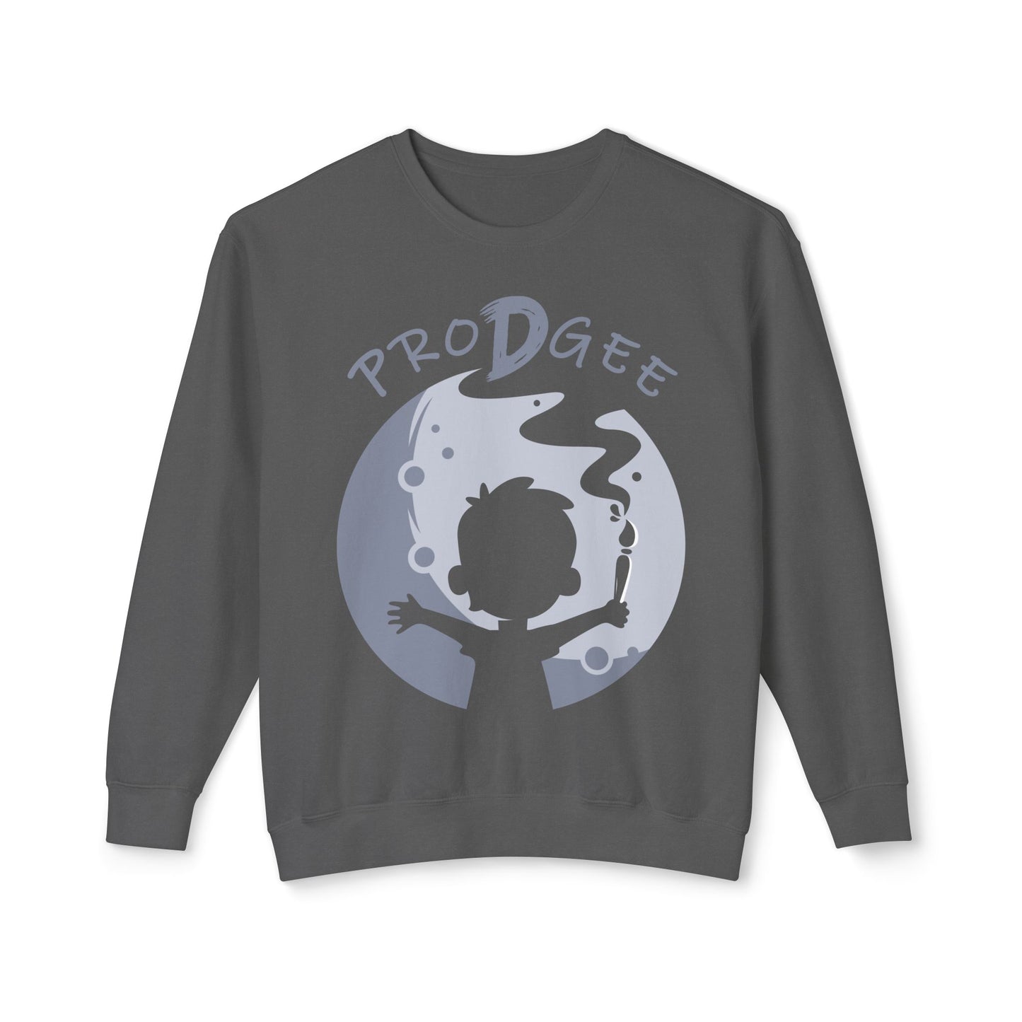 ProDgee Unisex Lightweight Crewneck Sweatshirt - Creative Vibe for Young Artists