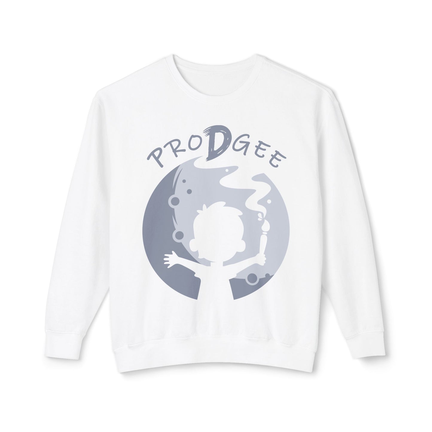 ProDgee Unisex Lightweight Crewneck Sweatshirt - Creative Vibe for Young Artists