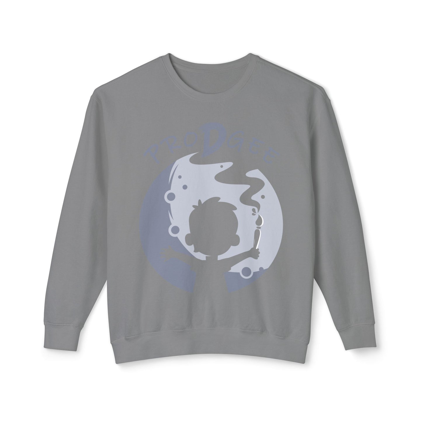 ProDgee Unisex Lightweight Crewneck Sweatshirt - Creative Vibe for Young Artists