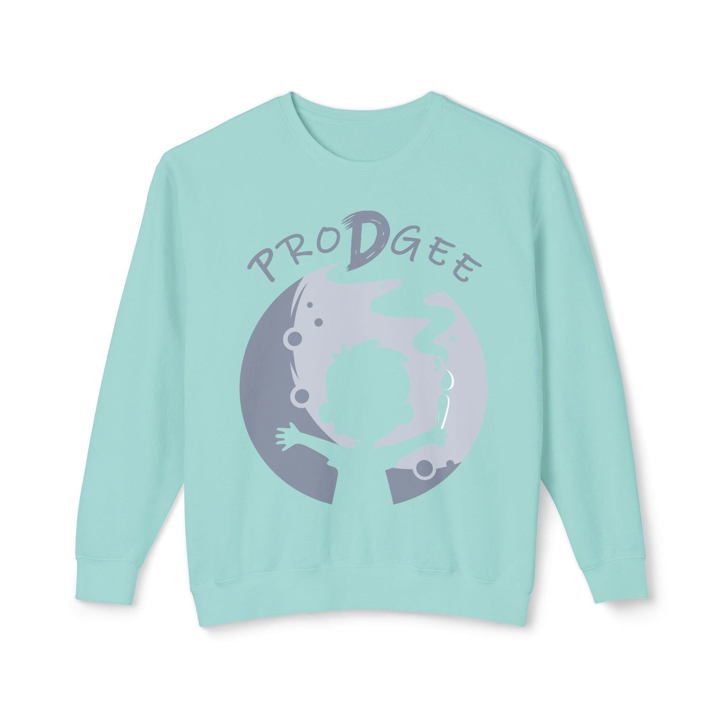 ProDgee Unisex Lightweight Crewneck Sweatshirt - Creative Vibe for Young Artists