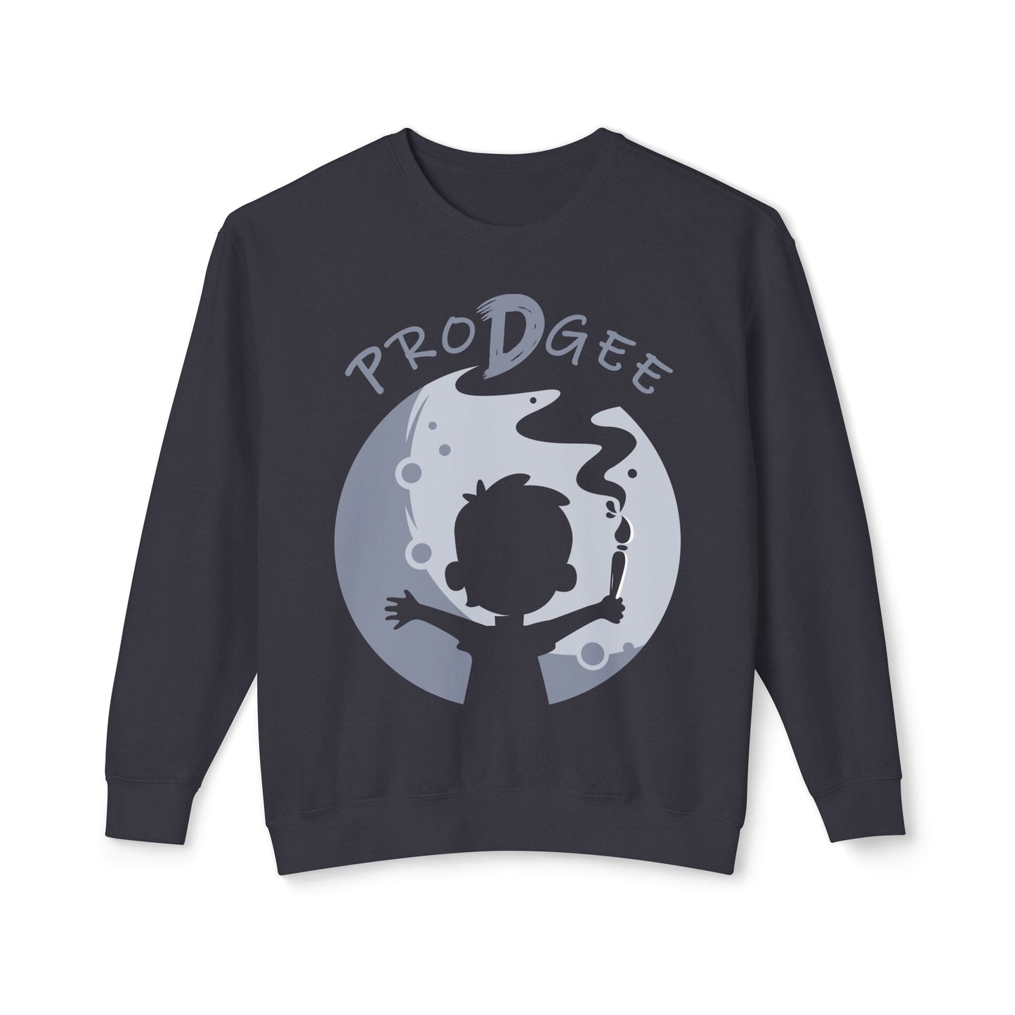 ProDgee Unisex Lightweight Crewneck Sweatshirt - Creative Vibe for Young Artists