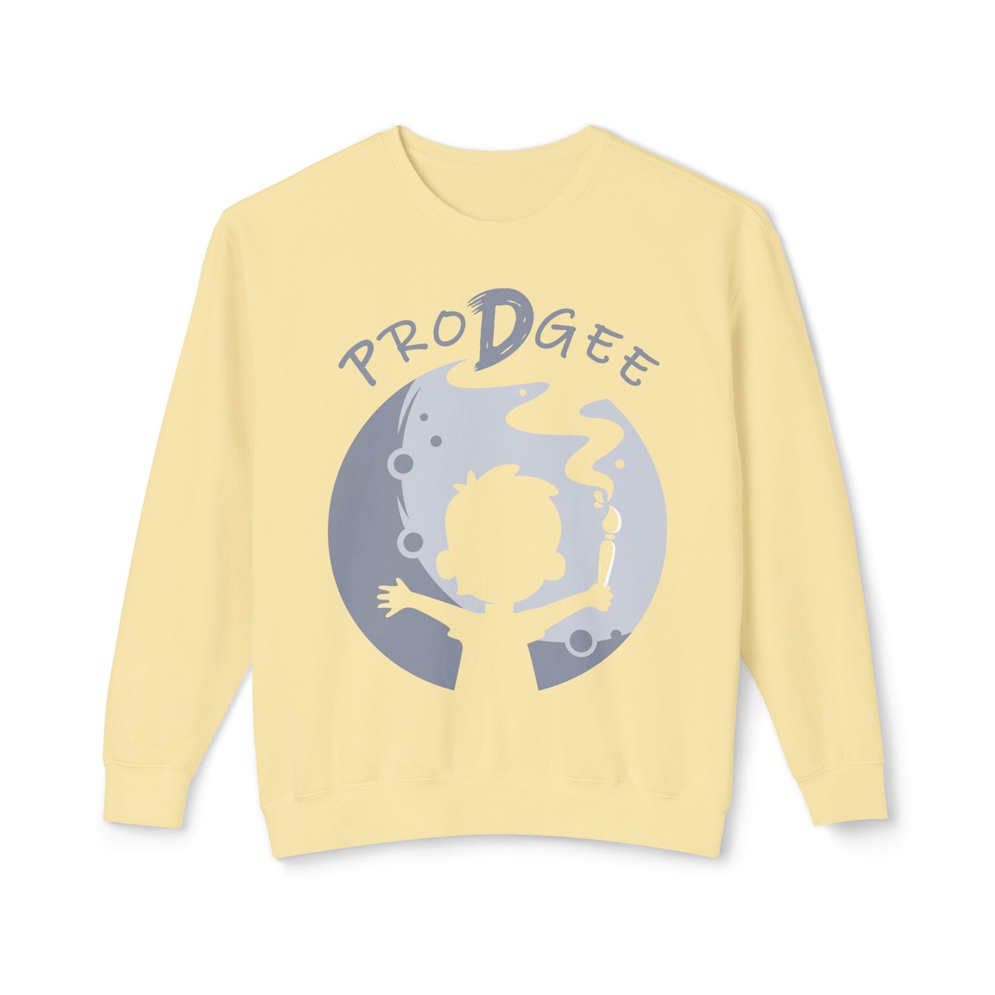 ProDgee Unisex Lightweight Crewneck Sweatshirt - Creative Vibe for Young Artists