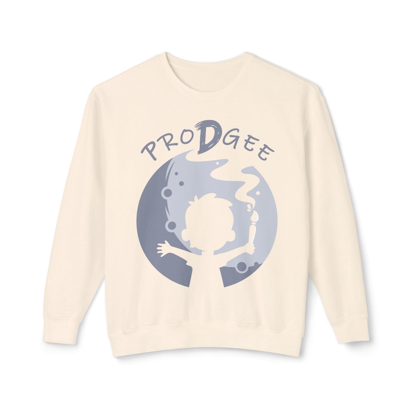 ProDgee Unisex Lightweight Crewneck Sweatshirt - Creative Vibe for Young Artists